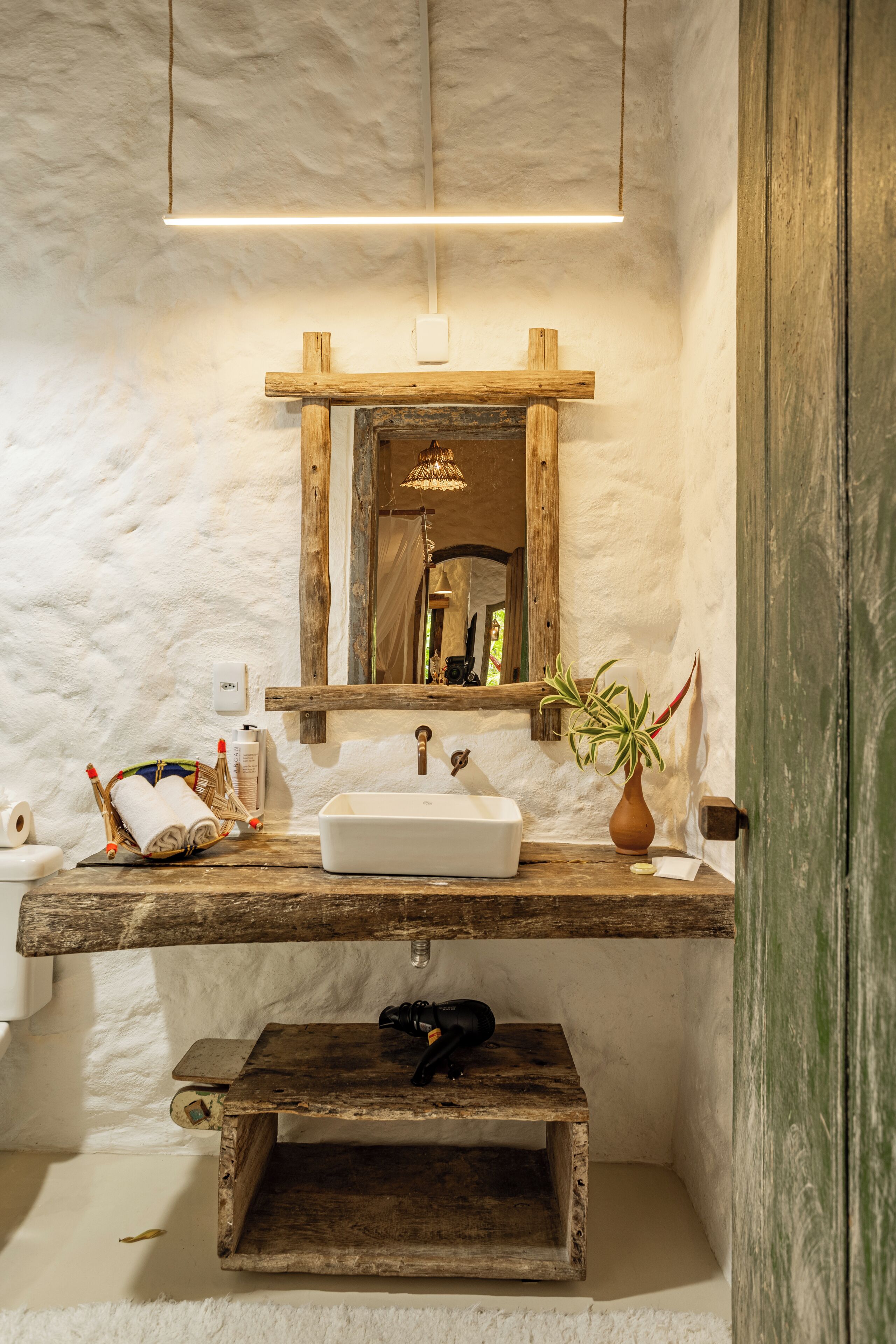 villa de 2 quartos com piscina privativa | bathroom | shower, free toiletries, hair dryer, bathrobes