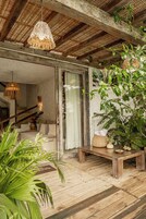 Villa de 2 Quartos com Piscina no Terraço | Garden view