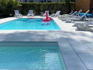 Seasonal outdoor pool