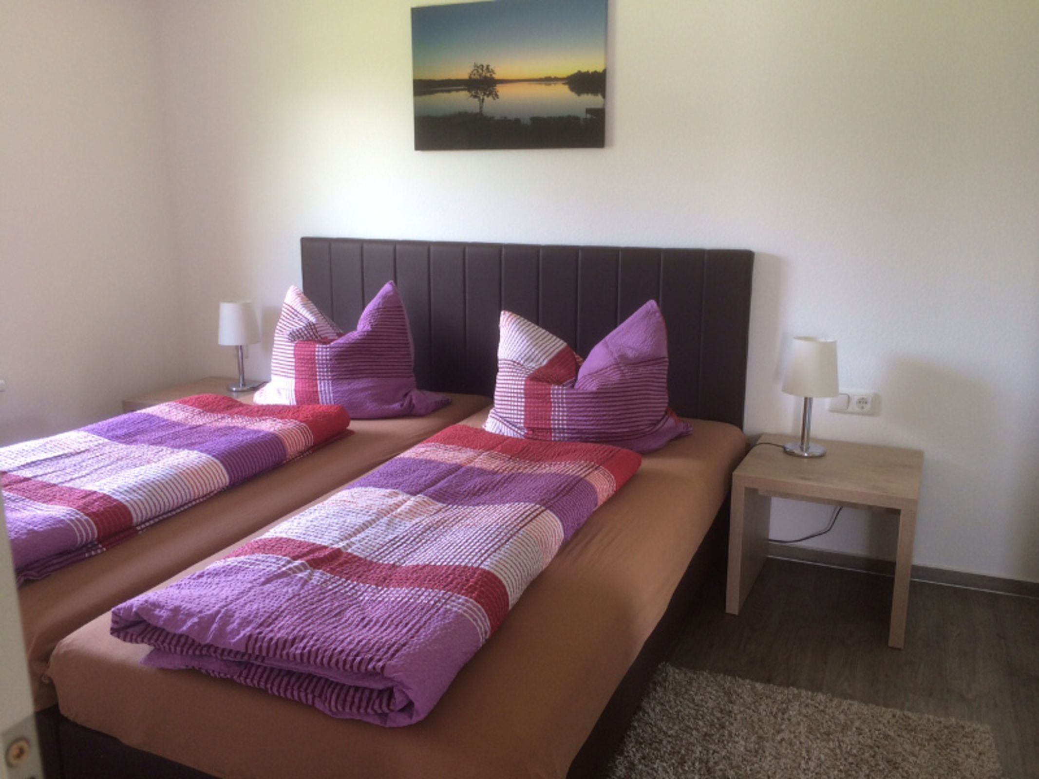 2 Schlafzimmer, Bettwäsche