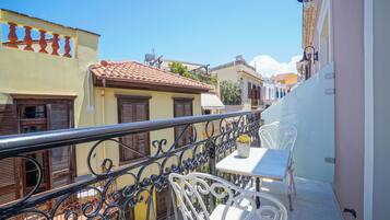 Suíte júnior, sacada, vista para a cidade | Sacada