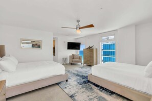 5 chambres, accès au Wi-Fi (inclus), literie fournie