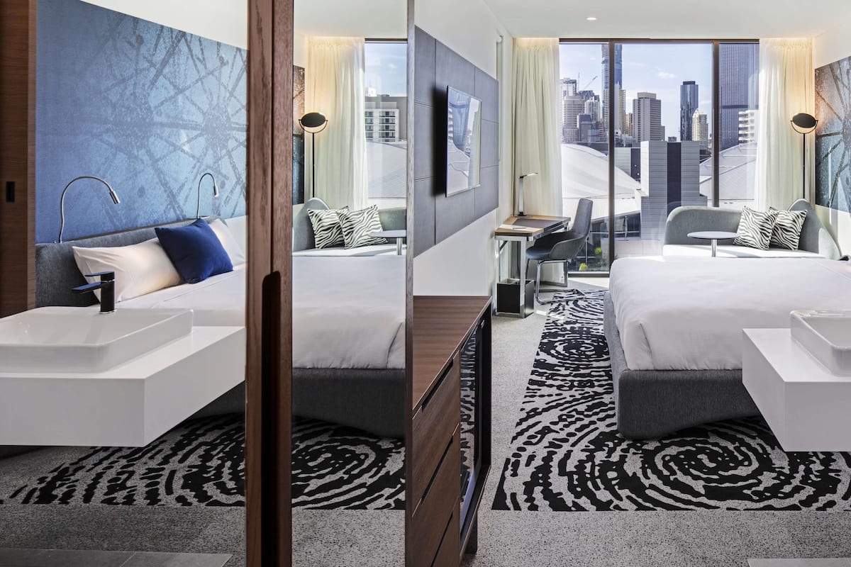 1 chambre, literie hypoallergénique, minibar