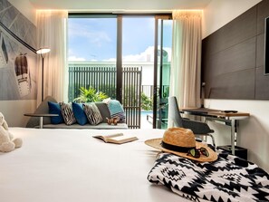 Allergiatestatut vuodevaatteet, minibaari, tallelokero huoneessa