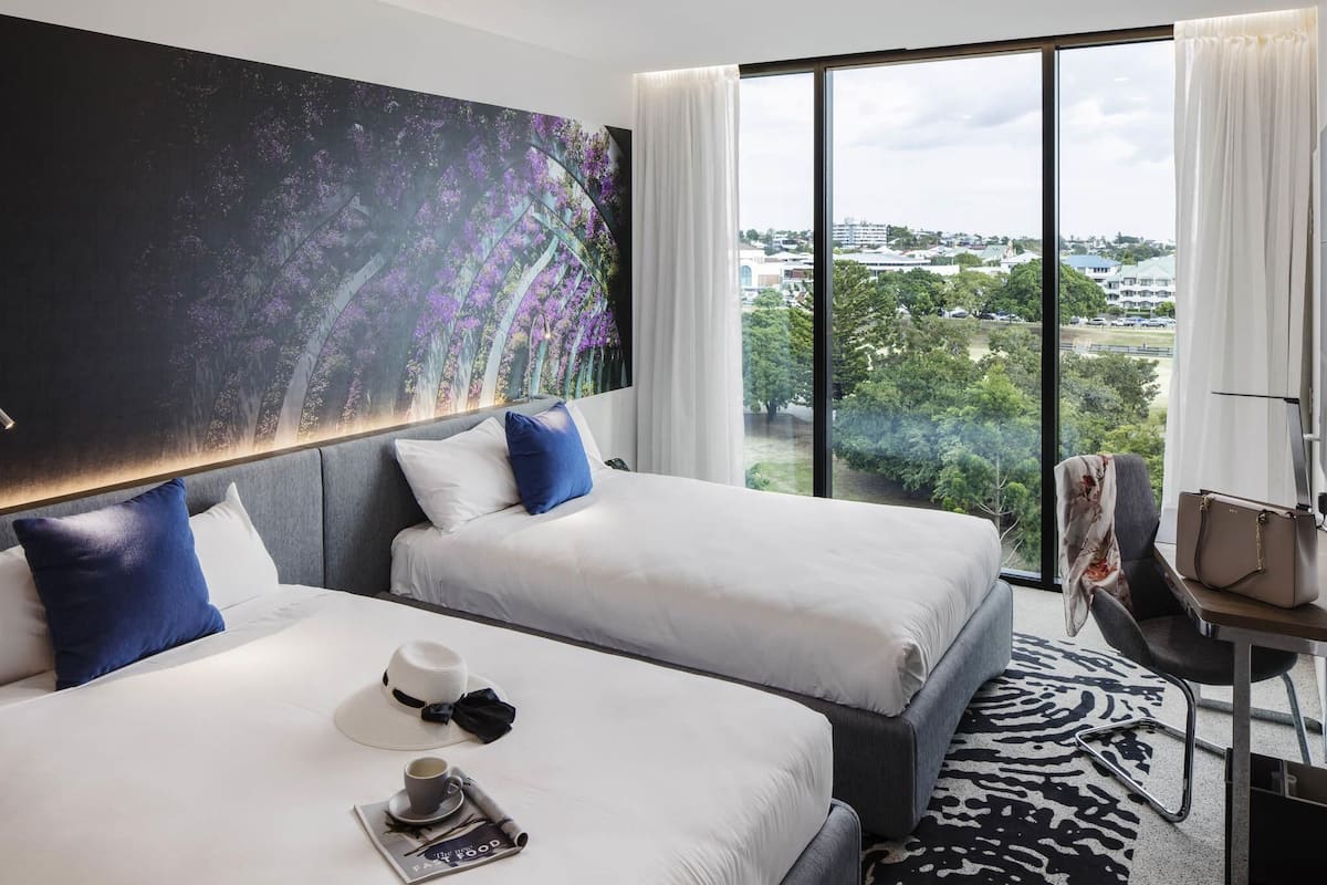 Premier Double Room, 2 Double Beds ('N' Room) | Hypo-allergenic bedding, minibar, in-room safe, desk