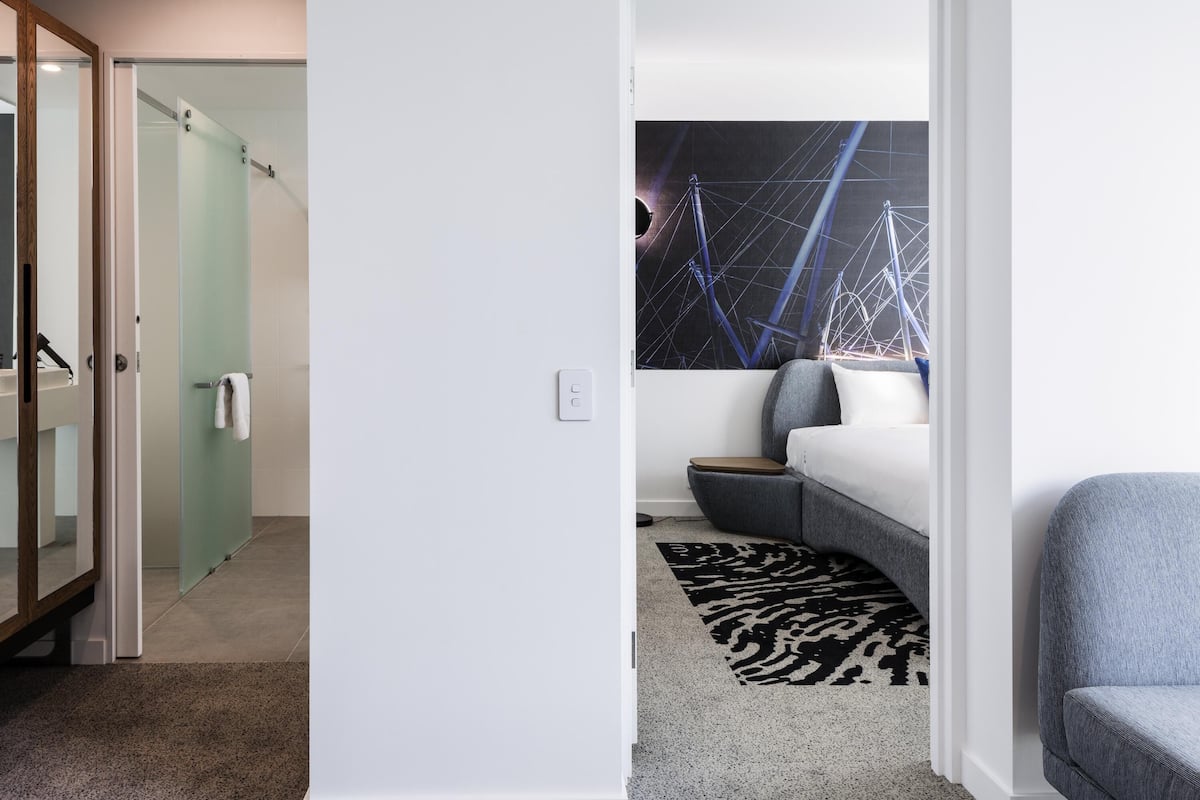 Family Suite, 1 Queen Bed with Sofa bed, Connecting Rooms | 1 bedroom, hypo-allergenic bedding, minibar, in-room safe