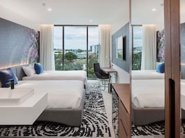 Ropa de cama hipoalergénica y minibar