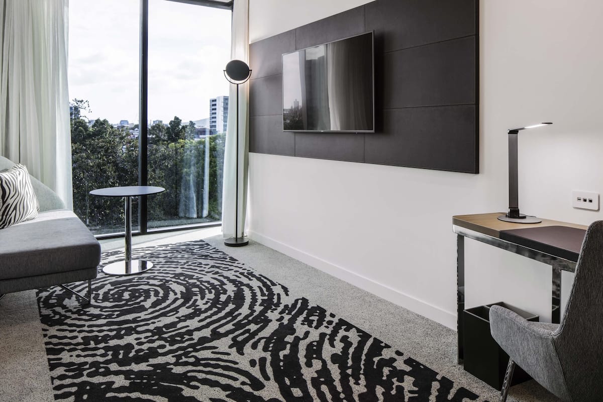 1 bedroom, hypo-allergenic bedding, minibar, in-room safe