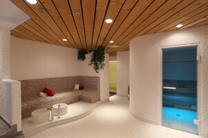 Sauna, bañera de hidromasaje, baño turco 