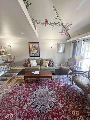 The Ivy Cottage | Living area | Flat-screen TV