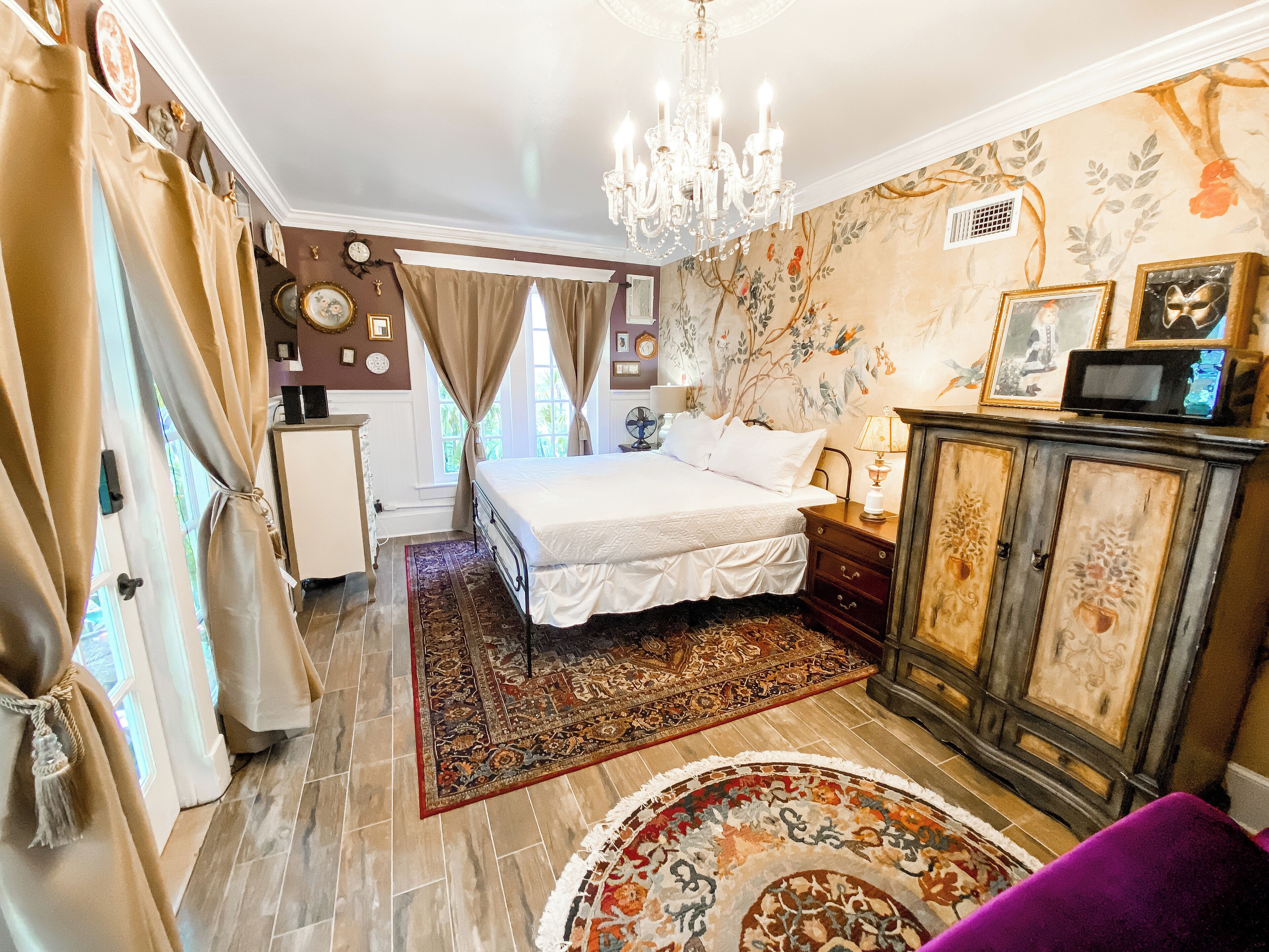 The Rose Tearoom Suite | Ferros/tábuas de passar roupa, Wi-Fi de cortesia, roupa de cama