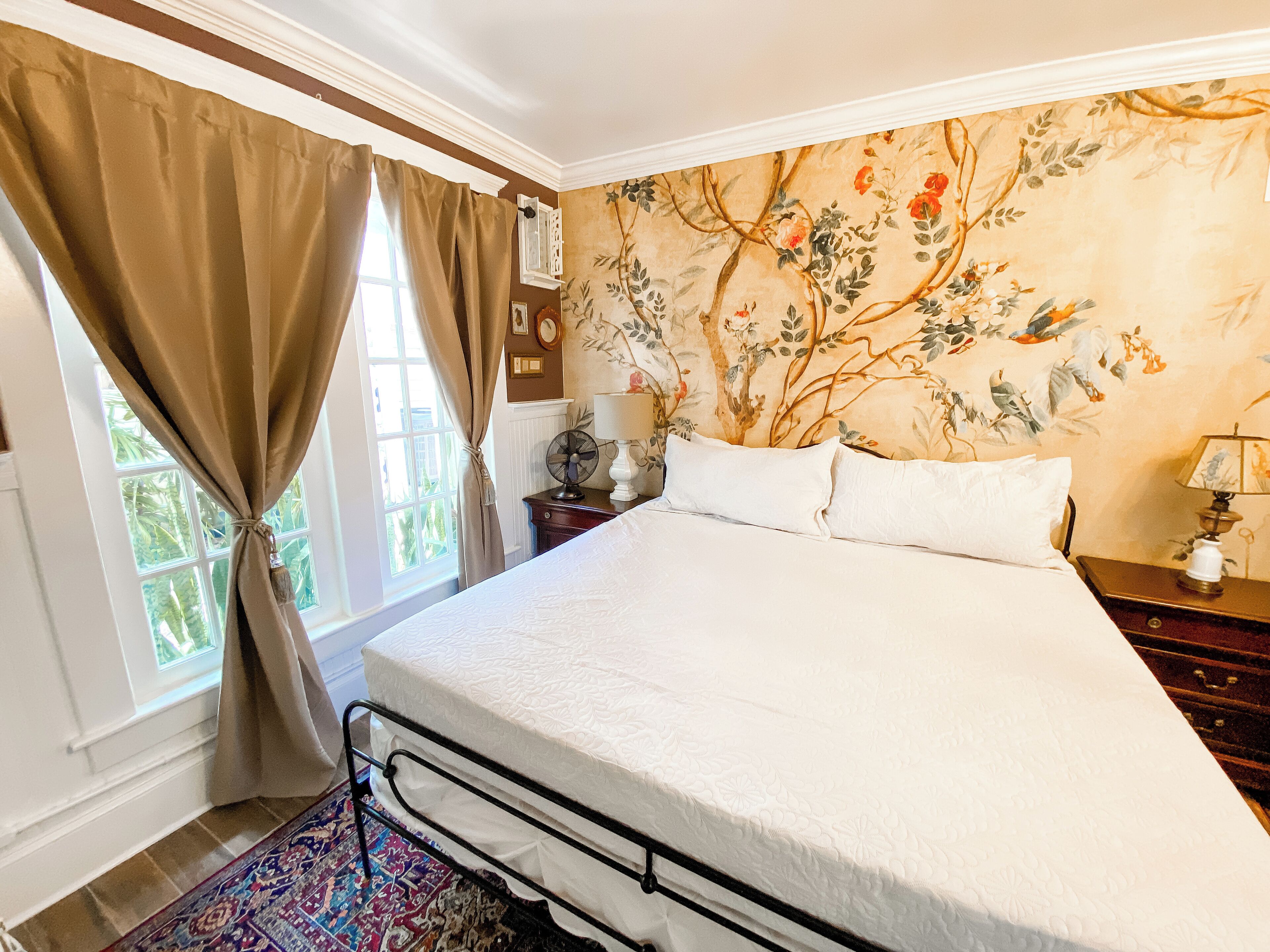 the rose tearoom suite | iron/ironing board, free wifi, bed sheets