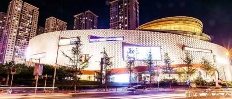 Front of property – evening/night