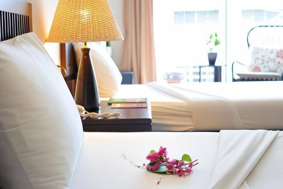 Minibar, skrivbord, mörklÀggningsgardiner och gratis wi-fi