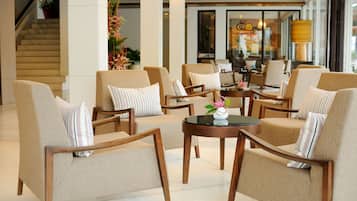 Sitteområde i lobbyen