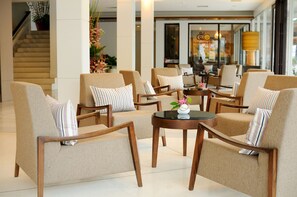 Sala de estar en el lobby