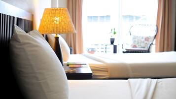 Minibar, desk, blackout curtains, free WiFi