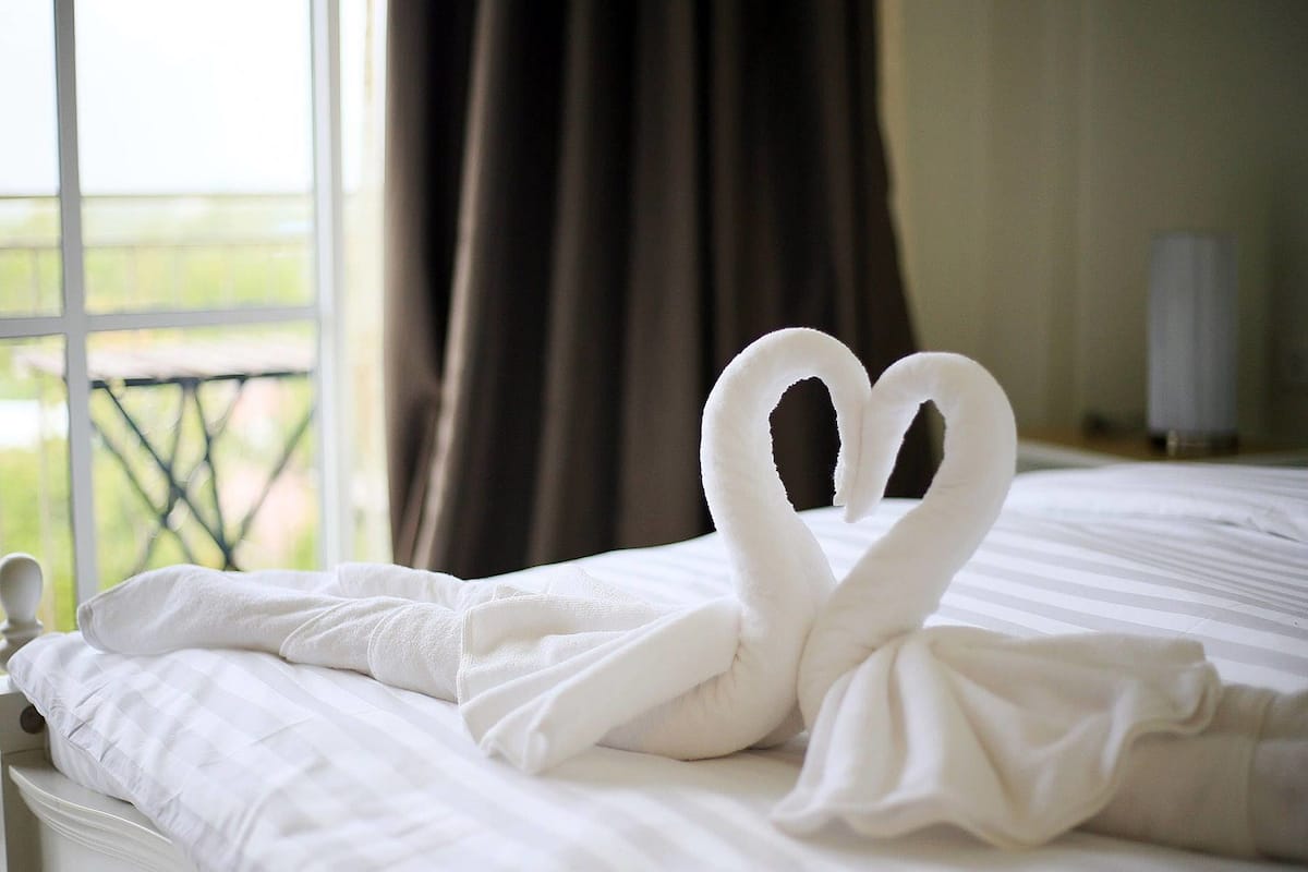 deluxe double room with mountain view | 1 bedroom, blackout curtains, free wifi, wheelchair access