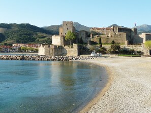 Beach - TRAMONTANE: Beach at 100 m, Terrace, Air conditioning, Wifi, Classified ★★★ (Collioure)