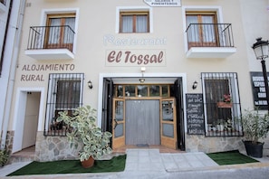 Façade de l’hébergement