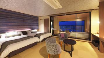 Ocean View Haruka Room | Zimmersafe, Schreibtisch, kostenloses WLAN