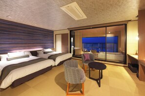 Ocean View Haruka Room | In-room safe, free WiFi, bed sheets - Senoumi (Higashiizu)