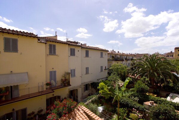 Blick von der Unterkunft