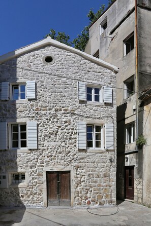 Façade de l’hébergement