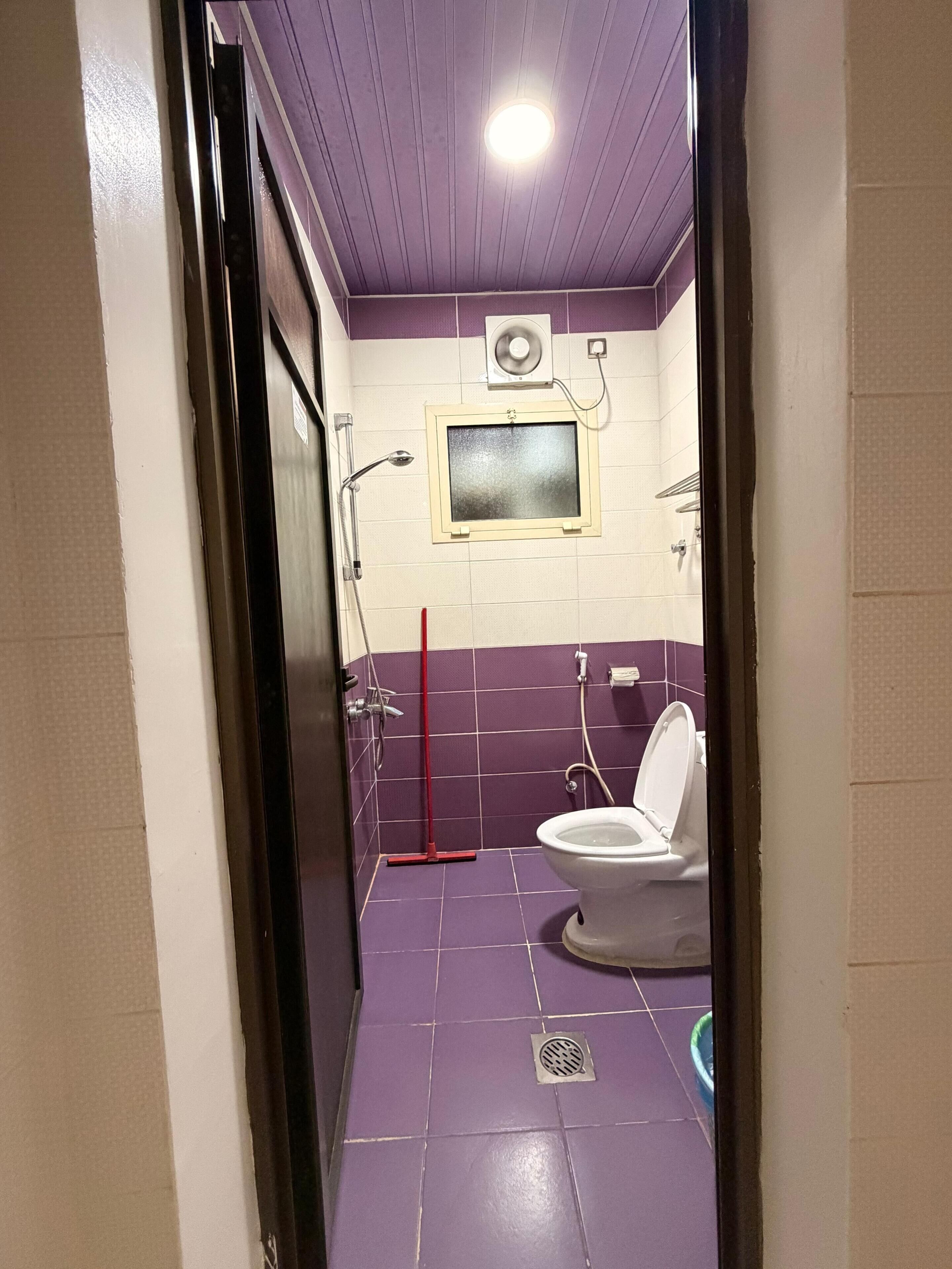 Free toiletries, hair dryer, bathrobes, slippers