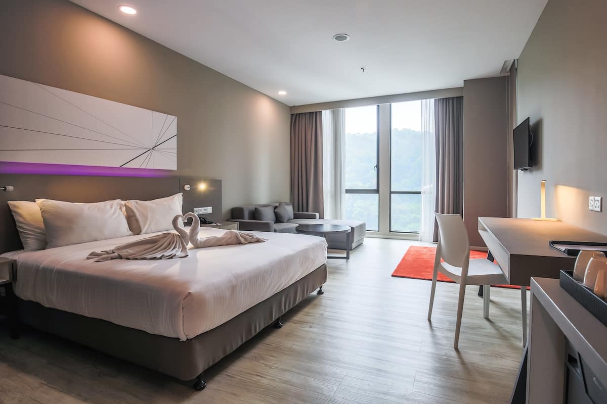 Deluxe Room, 1 Katil Raja (King) | Pemandangan dari bilik
