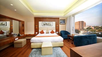 Panoramic Suite, 1 Bedroom, City View | 1 bedroom, premium bedding, minibar, in-room safe