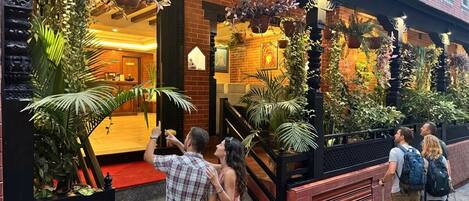 Fassade der Unterkunft