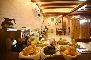 Daily continental breakfast for a fee