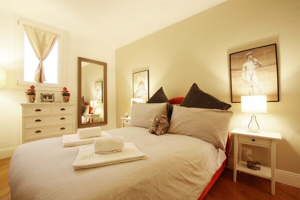 1 Schlafzimmer, kostenloses WLAN, Bettwäsche