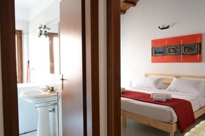 Apartment | 1 Schlafzimmer, hochwertige Bettwaren, Bügeleisen/Bügelbrett