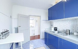 Apartment, 1 Schlafzimmer | Eigene Kochnische | Herdplatte, Kochgeschirr/Geschirr/Besteck