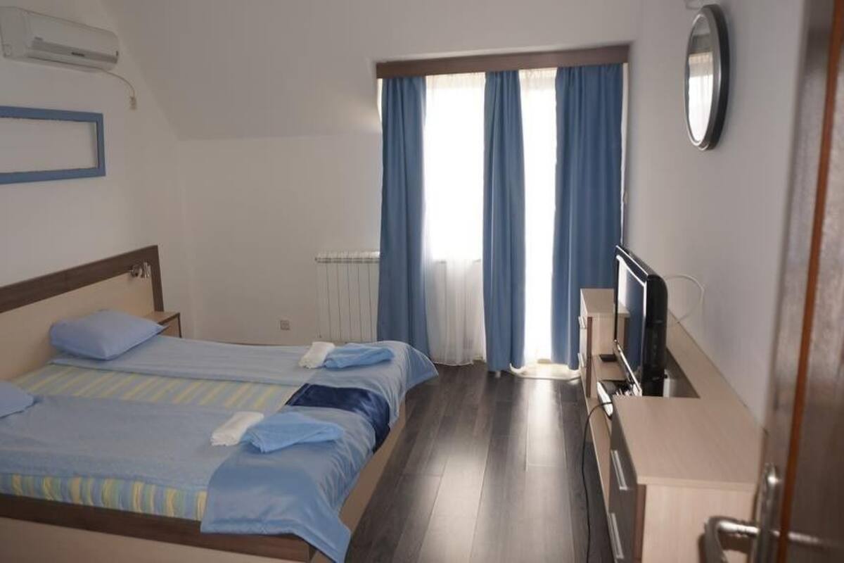 Minibar, skrivebord, lydisolering, gratis Wi-Fi