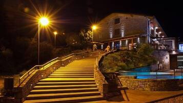 Front of property - evening/night