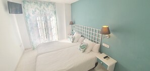Kamar Twin | Tirai kedap cahaya, Wi-Fi gratis, dan seprai linen