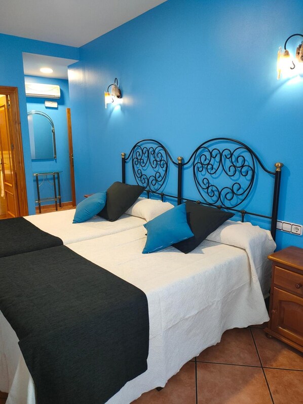 Soundproofing, free cots/infant beds, rollaway beds, free WiFi