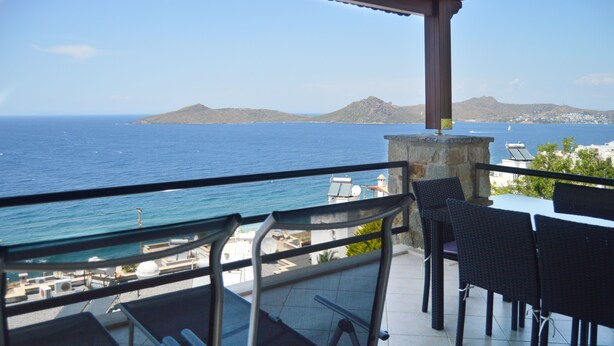 Villa | Balcony - Important Group Villa BD314 2 Bedrooms (Bodrum)