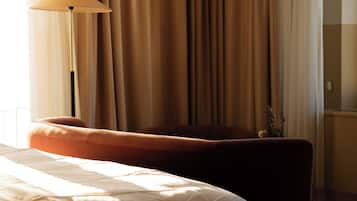 Minibar, blackout drapes, iron/ironing board, free WiFi