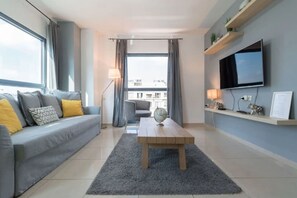 Appartement, vue ville | Salle de séjour