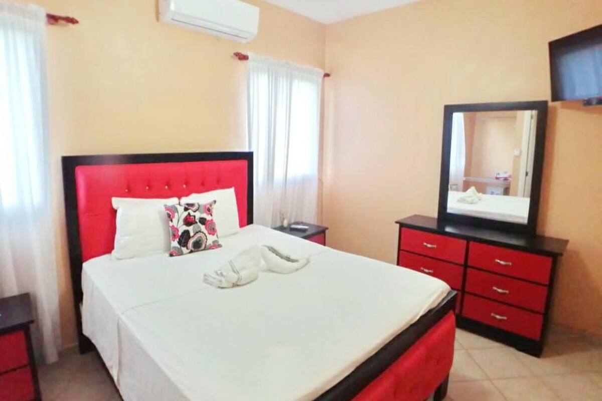 Premium Apartment, 1 Bedroom, Kitchen, Beachfront | 1 bedroom, Frette Italian sheets, premium bedding, pillow-top beds