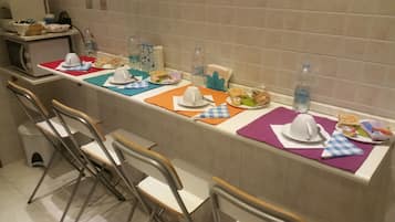 Petit déjeuner buffet compris tous les jours