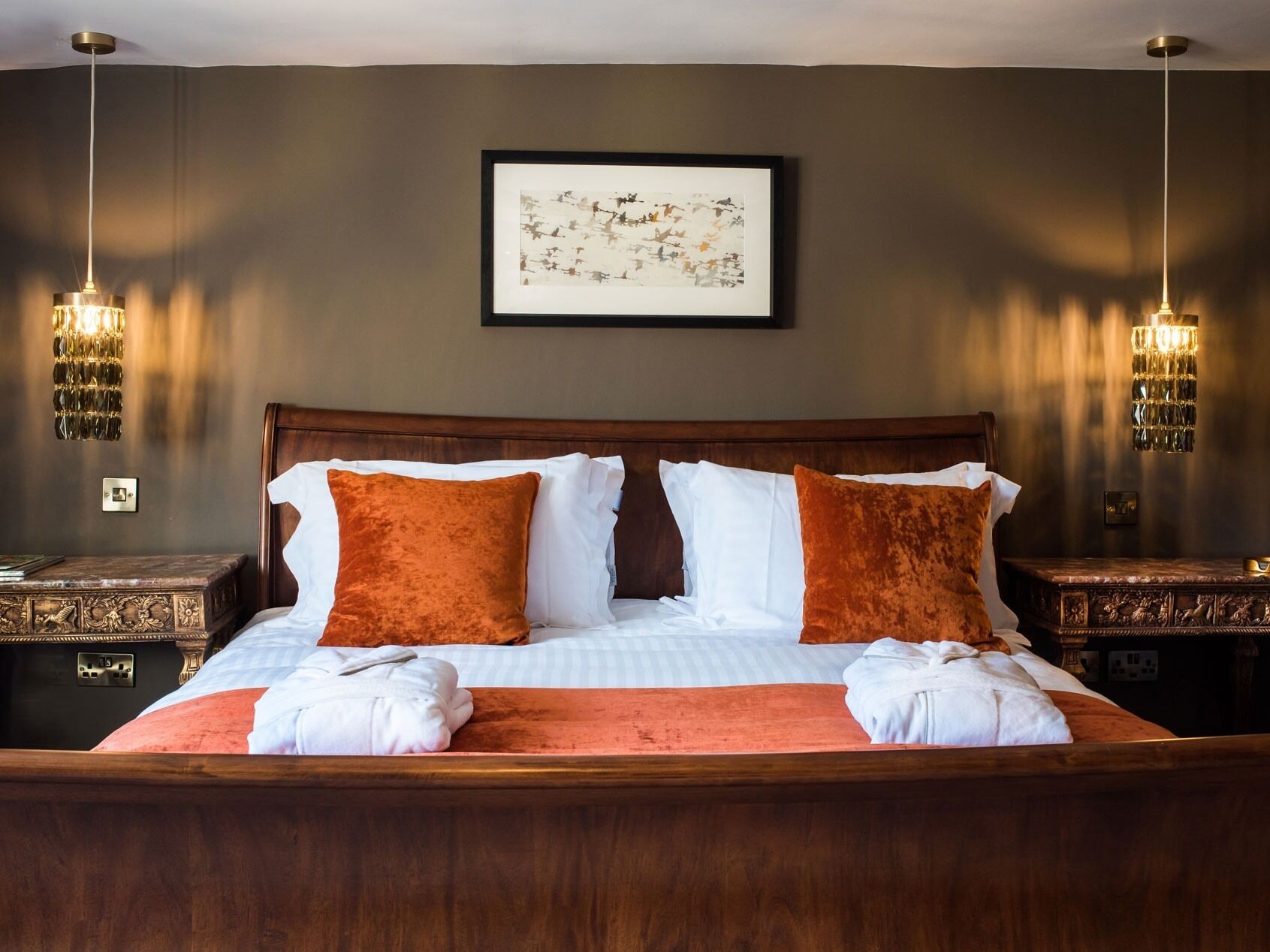 Chambre Deluxe double, salle de bain attenante (Feature freestanding bath)