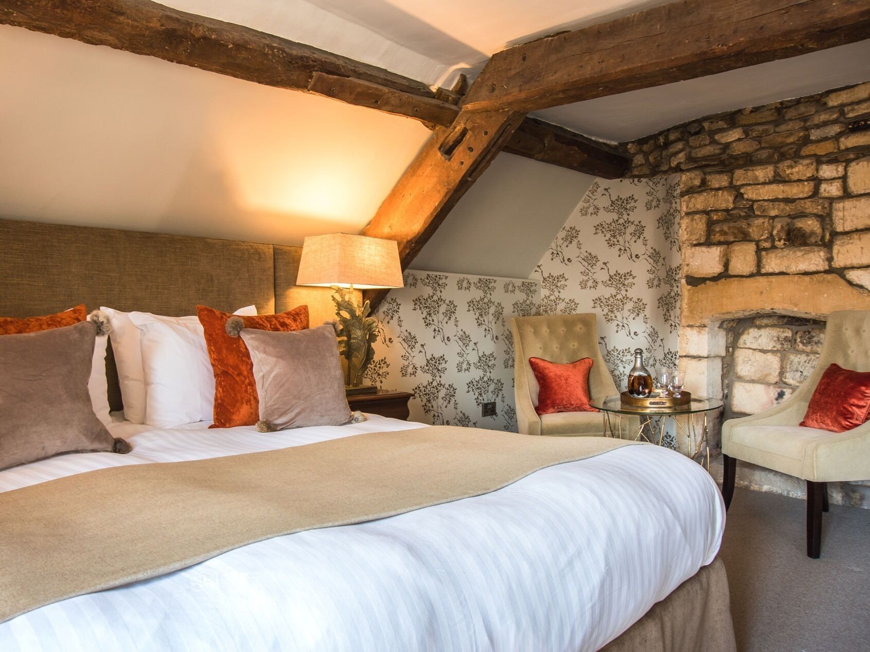 Chambre supérieure double, salle de bain attenante (or Twin)