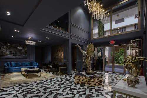 Lobby sitting area