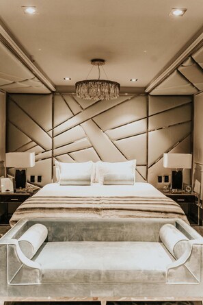 Kamer | Italiaanse Frette-lakens, luxe beddengoed, donsdekens, pillowtop-bedden