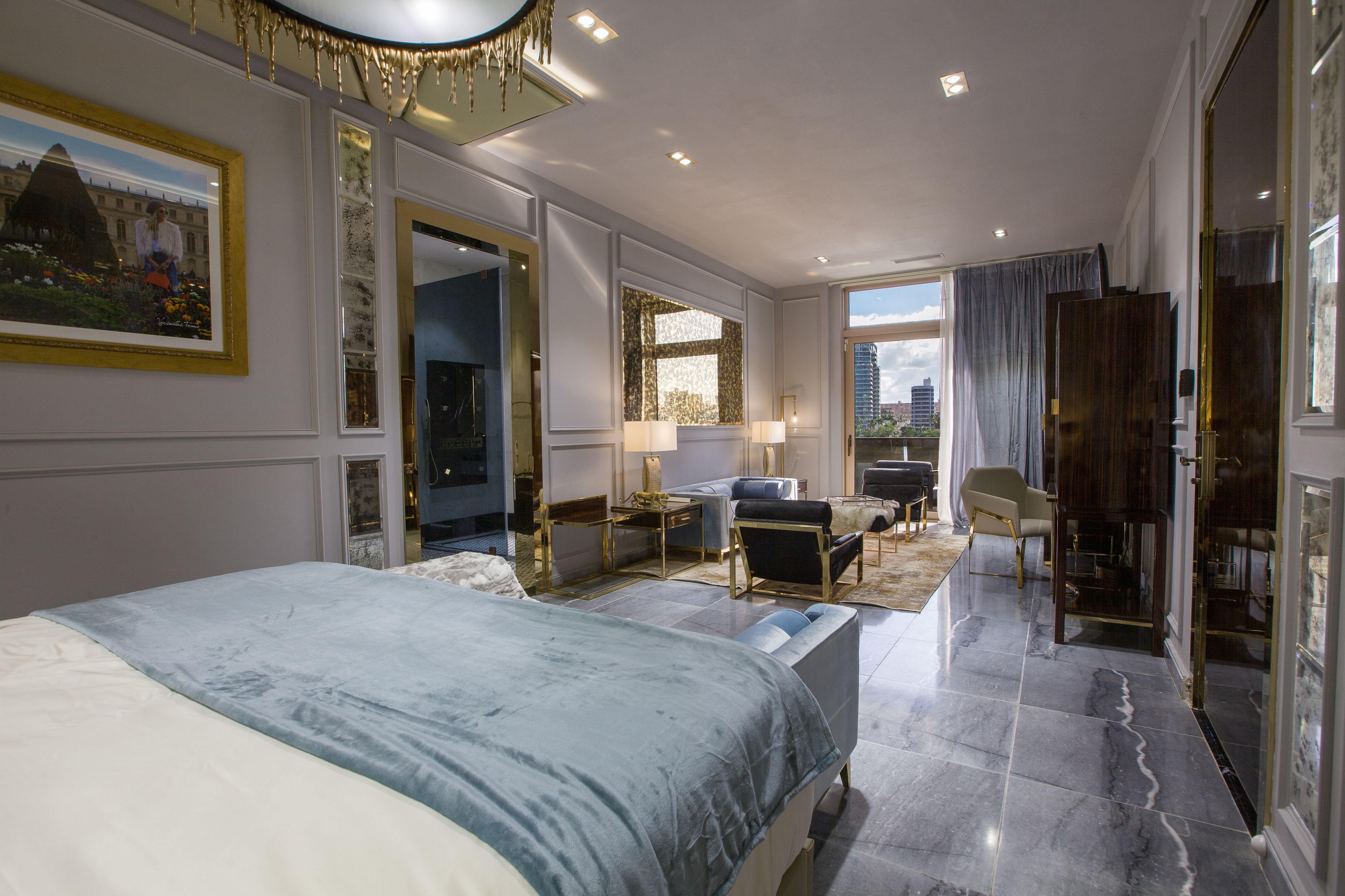 Infinity Suite Beyond Balcony | Frette Italian sheets, premium bedding, down duvets, pillow-top beds